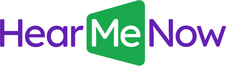The Hear Me Now logo